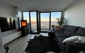 Knokke Heist Baai Modern Dak Appartement .